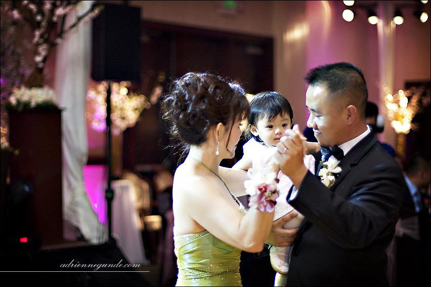 san gabriel hilton wedding picture