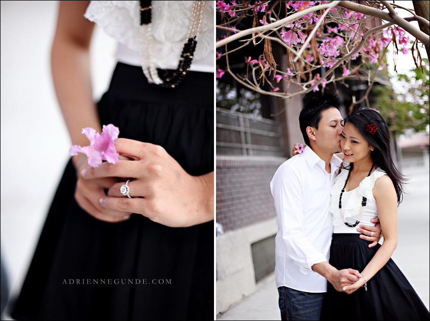 los angeles engagement photography