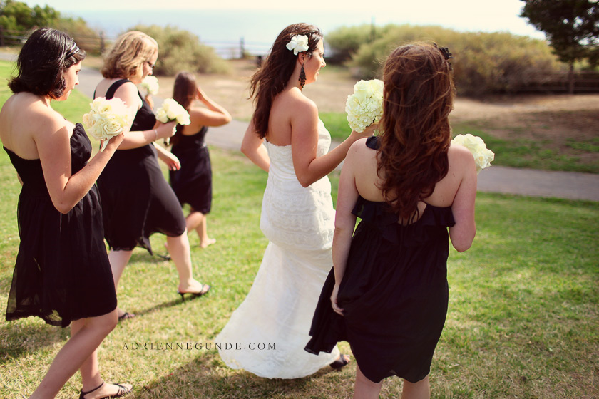 pointe vicente wedding picture