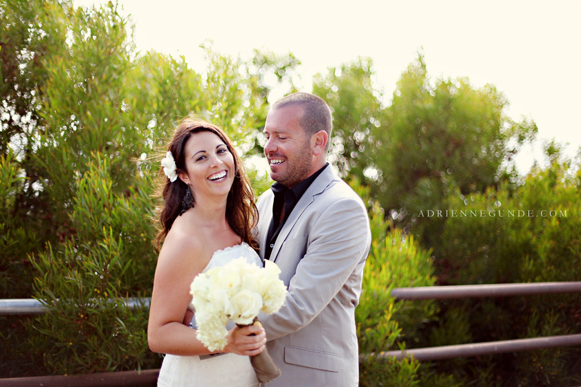 pointe vicente wedding picture