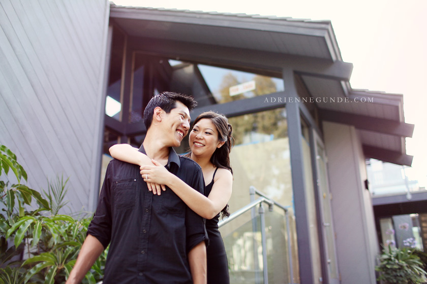 laguna beach engagement picture