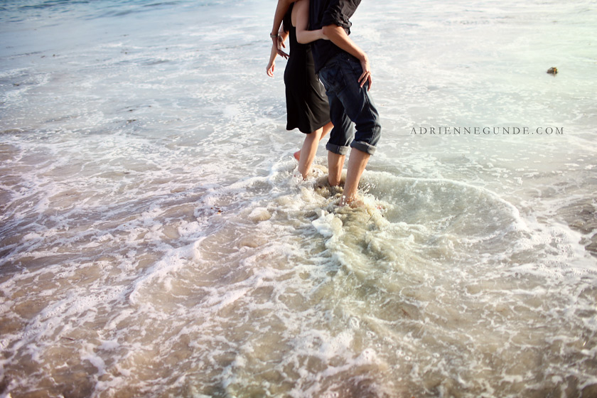 laguna beach engagement picture