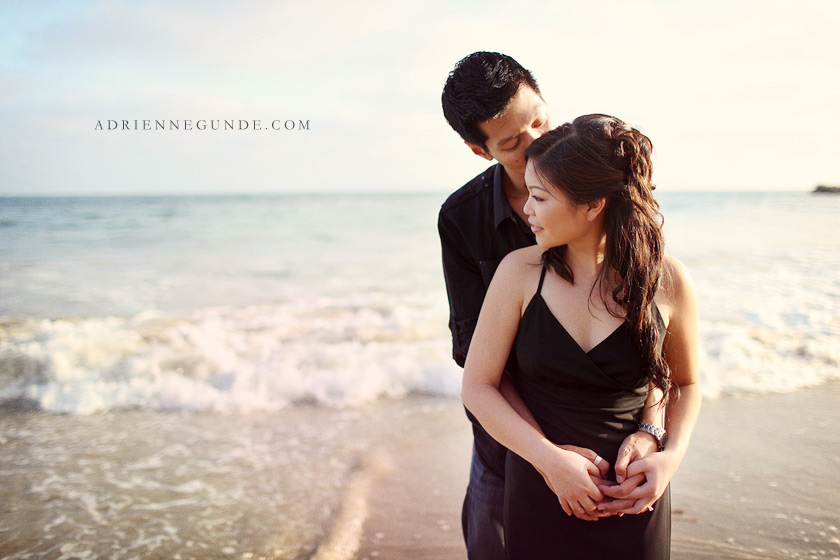 laguna beach engagement picture