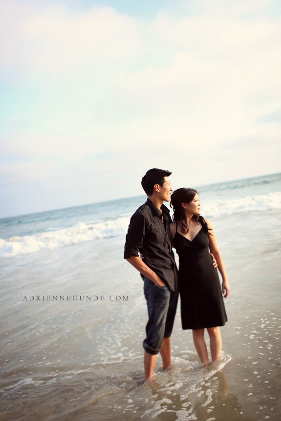 laguna beach engagement picture