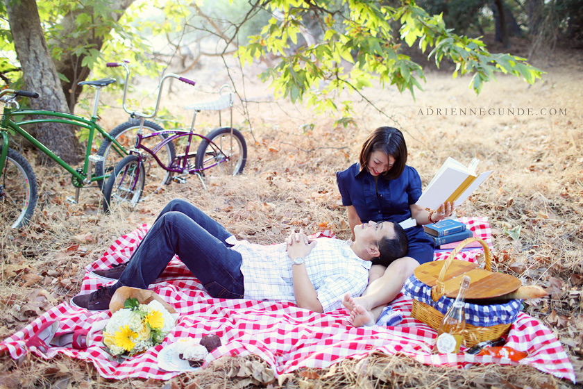 vintage engagement photography