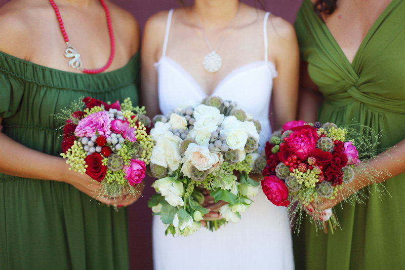 strawberry farms wedding photo