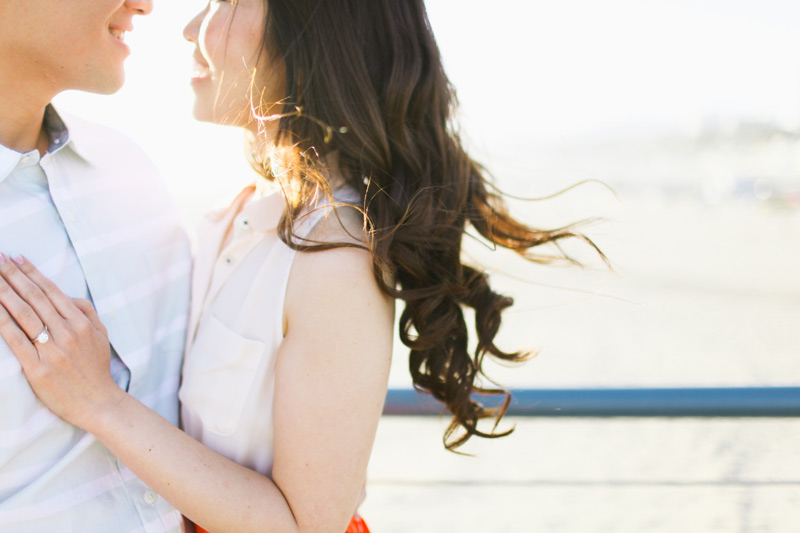 santa monica engagement photos