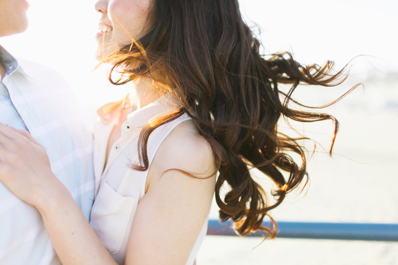 santa monica engagement photos 