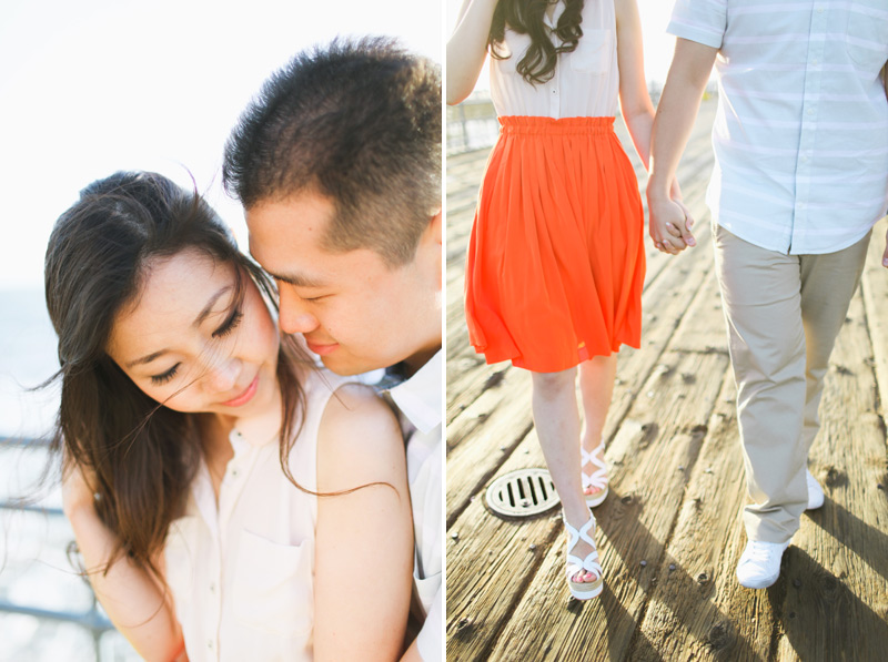 santa monica engagement photos